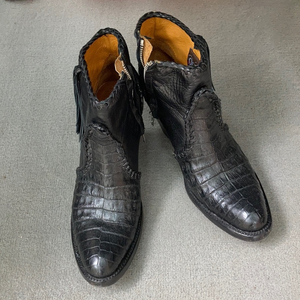 Old Gringo Black Booties